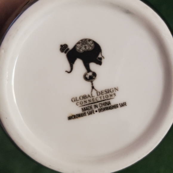 Global Design connections mug Halloween  cat pumpkin 14 OZ - Picture 6 of 6